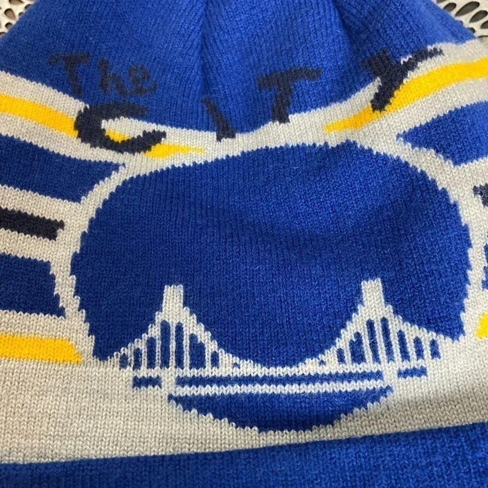Golden State Warriors Knitted Cap